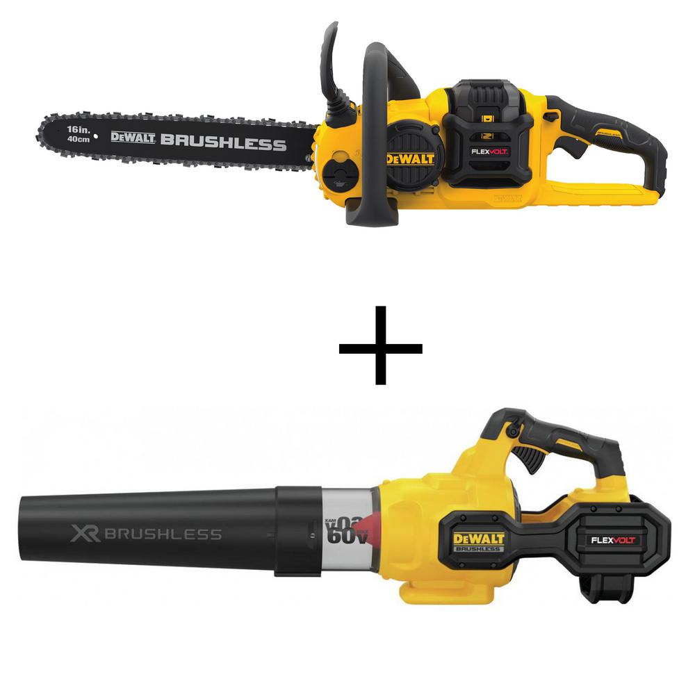 DEWALT 12 in. 20Volt MAX Cordless Brushless Chainsaw with 12 in