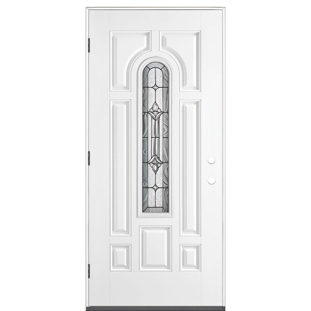 Single Door Masonite Left Hand Outswing Front Doors