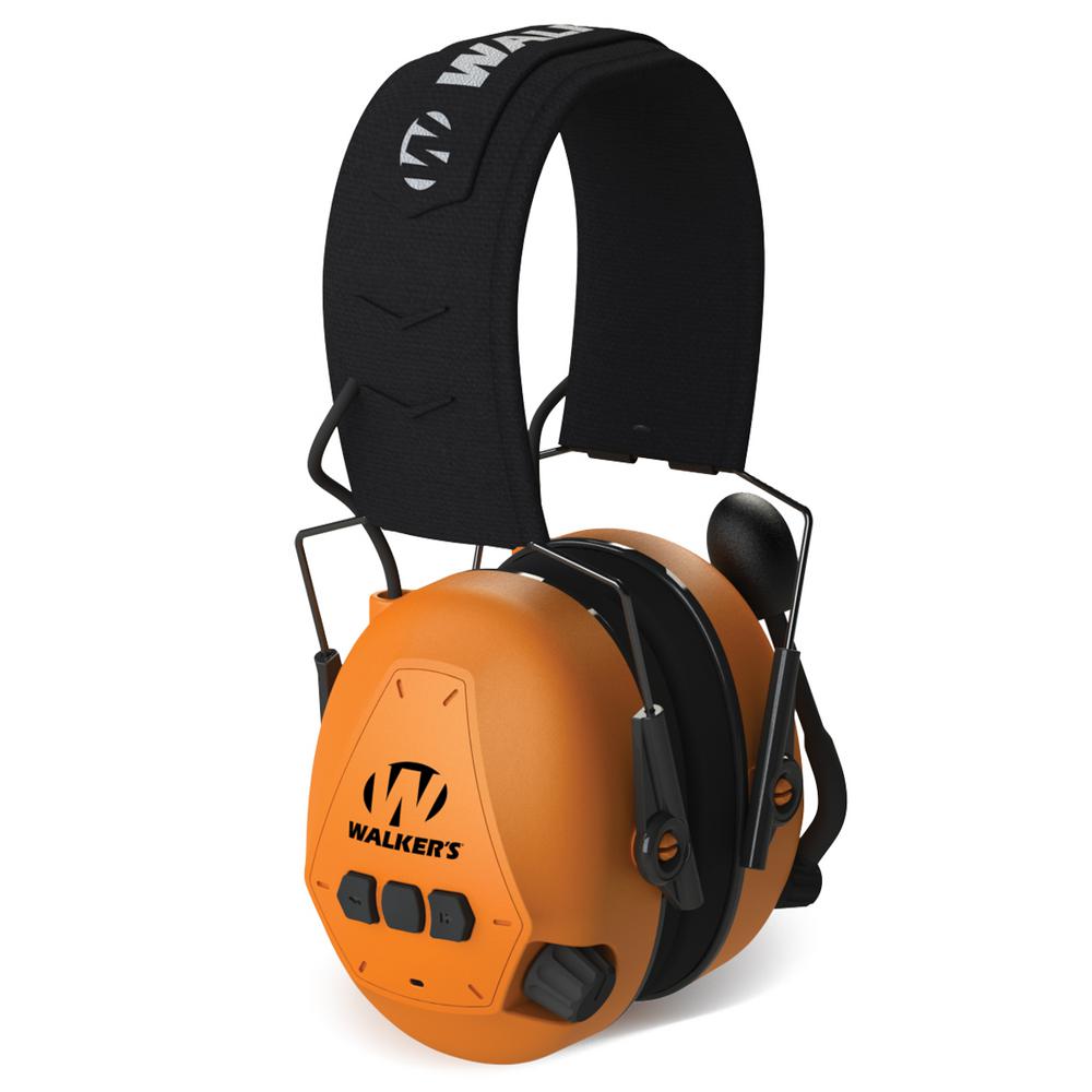 Walkers Game Ear Passive Bluetooth Muff Blaze in OrangeSFPBTMBLZ