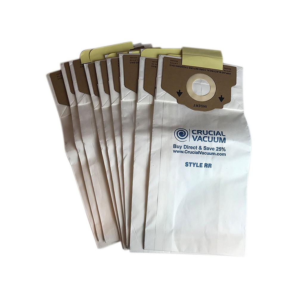 Advantage Eureka F And G Replacement Micro Filtration Vacuum Bags 9pk Replacement Paper Vacuum Bags Fits Eureka Rr Compatible With Part 61115 12