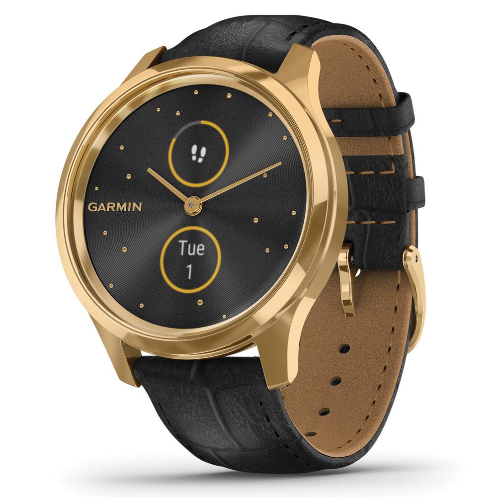 garmin black and gold