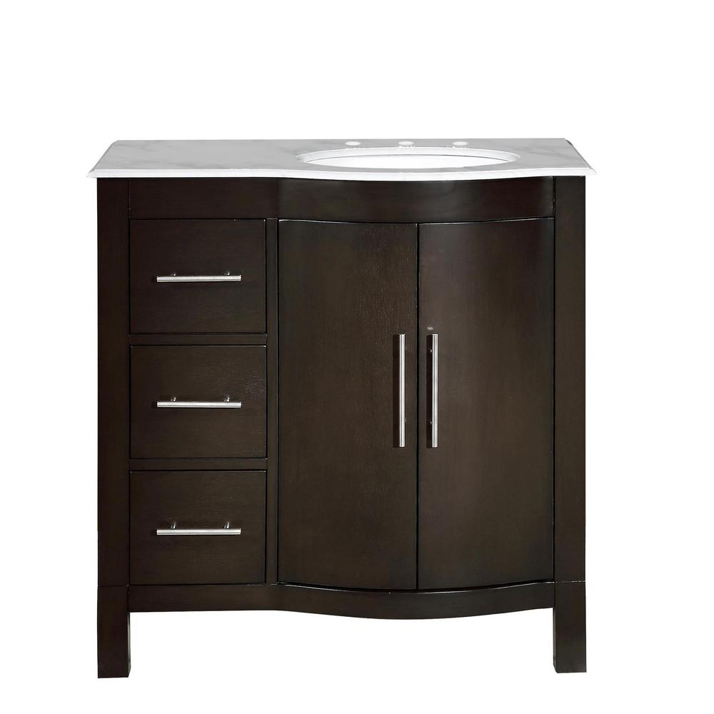 Silkroad Exclusive Single Bathroom Vanity Image Of Bathroom And Closet