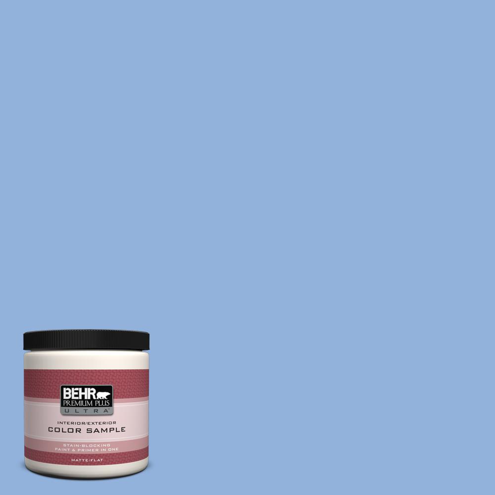Behr Premium Plus Ultra 8 Oz Ppu15 12 Bluebird Matte Interior Ppu15 12 Bluebird Matte Interior Exterior