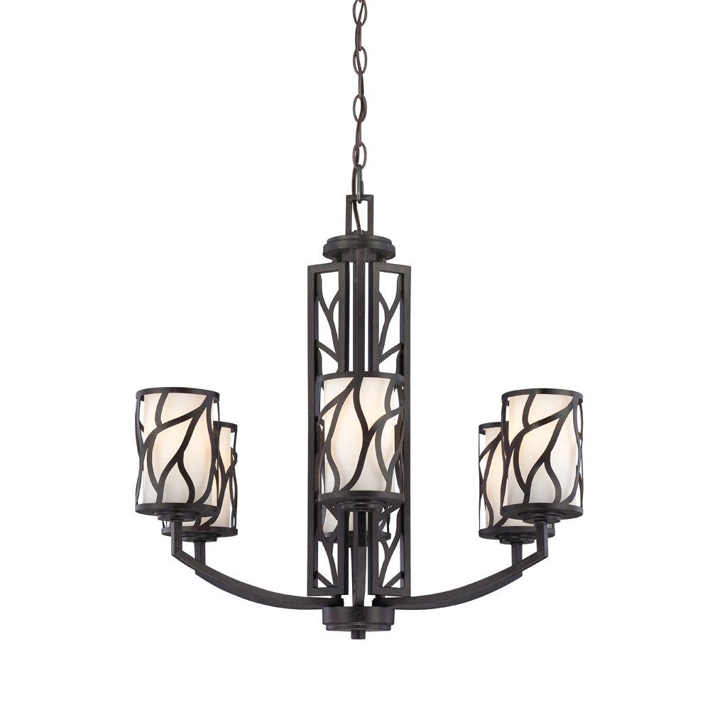 Designers Fountain Modesto 6Light Artisan Interior Incandescent Chandelier83786ART The Home