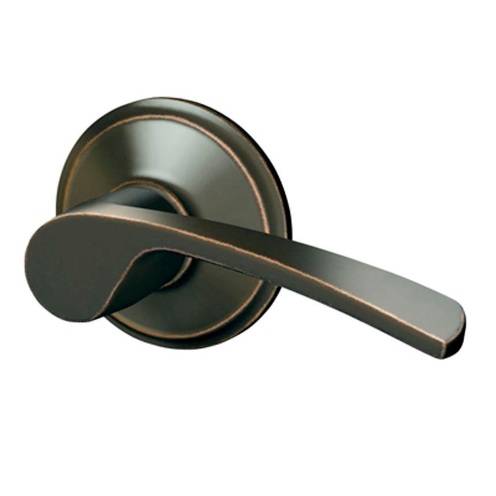 Schlage Merano Aged Bronze Passage Hall/Closet Door LeverF10 V MER 716