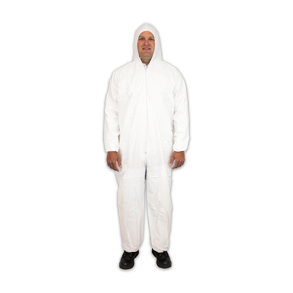 TYVEK No Elastic Disposable Coverall XL14123 The Home Depot