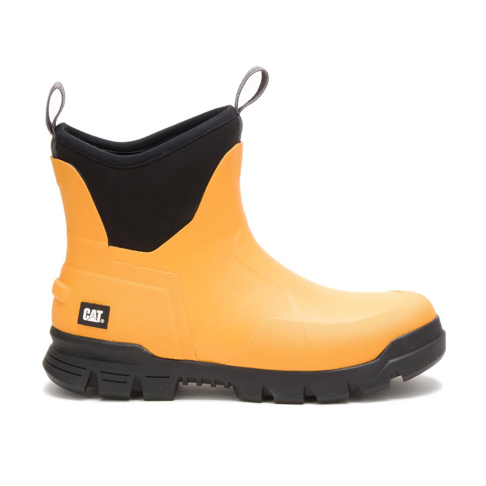 yellow rubber boots mens