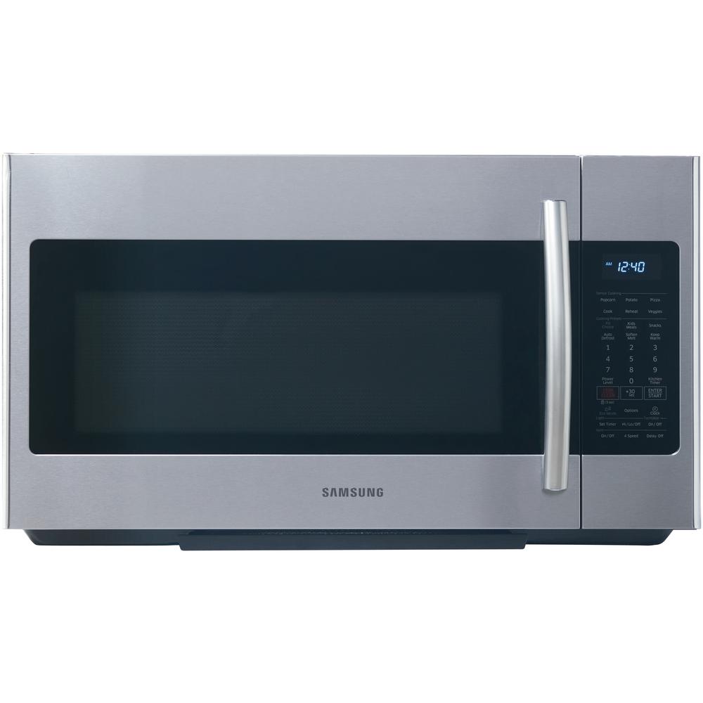 Samsung 30 In W 1 8 Cu Ft Over The Range Microwave Samsung 30 In W 1 8 Cu Ft Over The Range Microwave