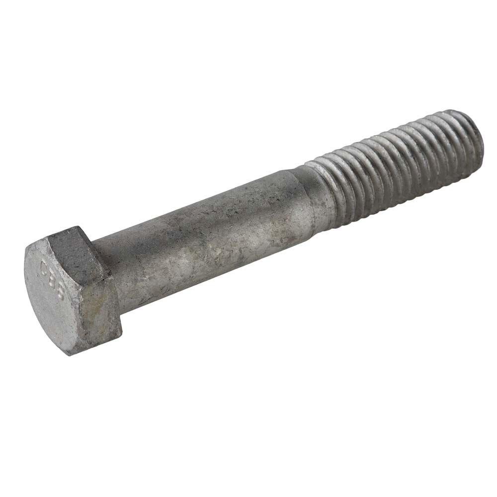 75 PK A325 Type 1 5-1//2L Plain Finish 1-1//4-7 Steel Structural Bolt with Nut