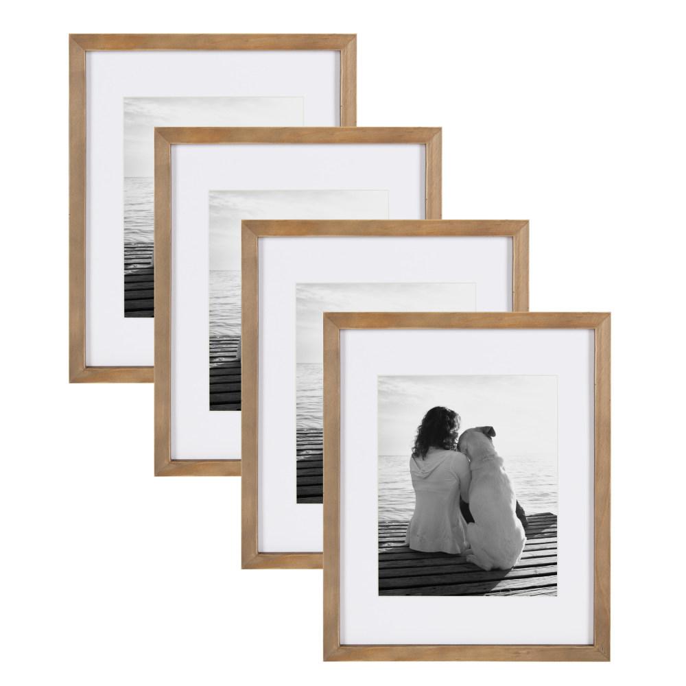 Pinnacle 16 in. x 20 in. Brown Poster Picture Frame Set16FP2208 The