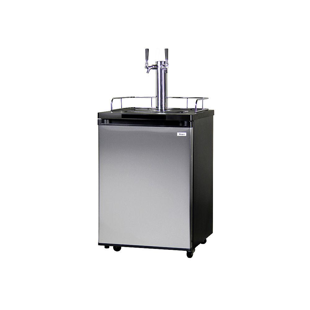 Kegco Full Size Beer Keg Dispenser with Double TapK209SS2 The Home Depot