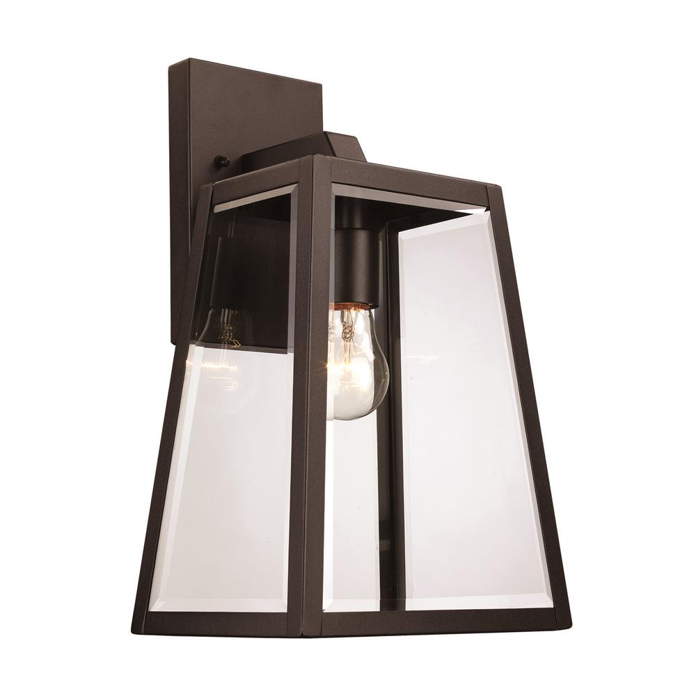 Bel Air Lighting Obsidian 14 5 In 1 Light Black Outdoor Wall Mount 1 Light Black Outdoor Wall Mount Lantern