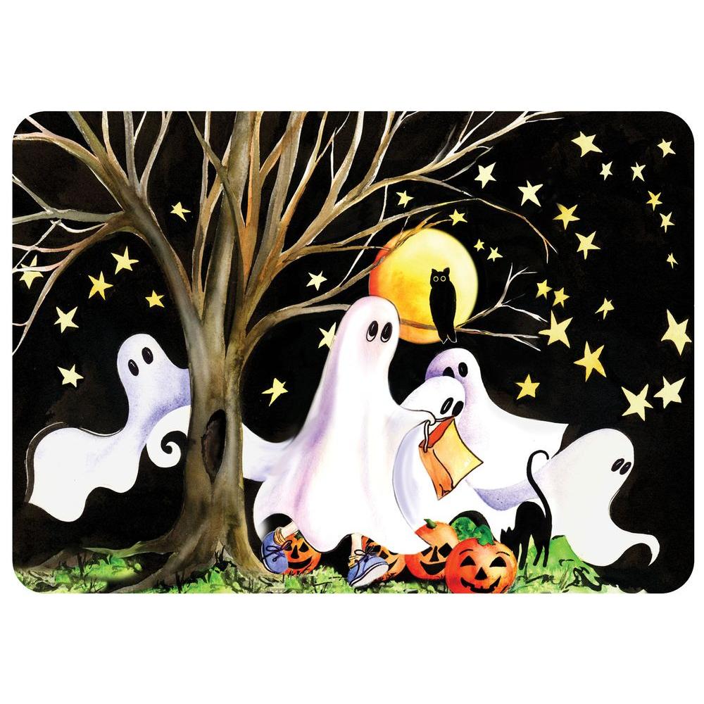 Bungalow Flooring Halloween Night 22 In X 31 In Polyester