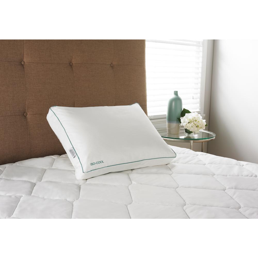 Comfort Tech Serene Foam Side Sleeper Pillow 031374555957 The Home Depot