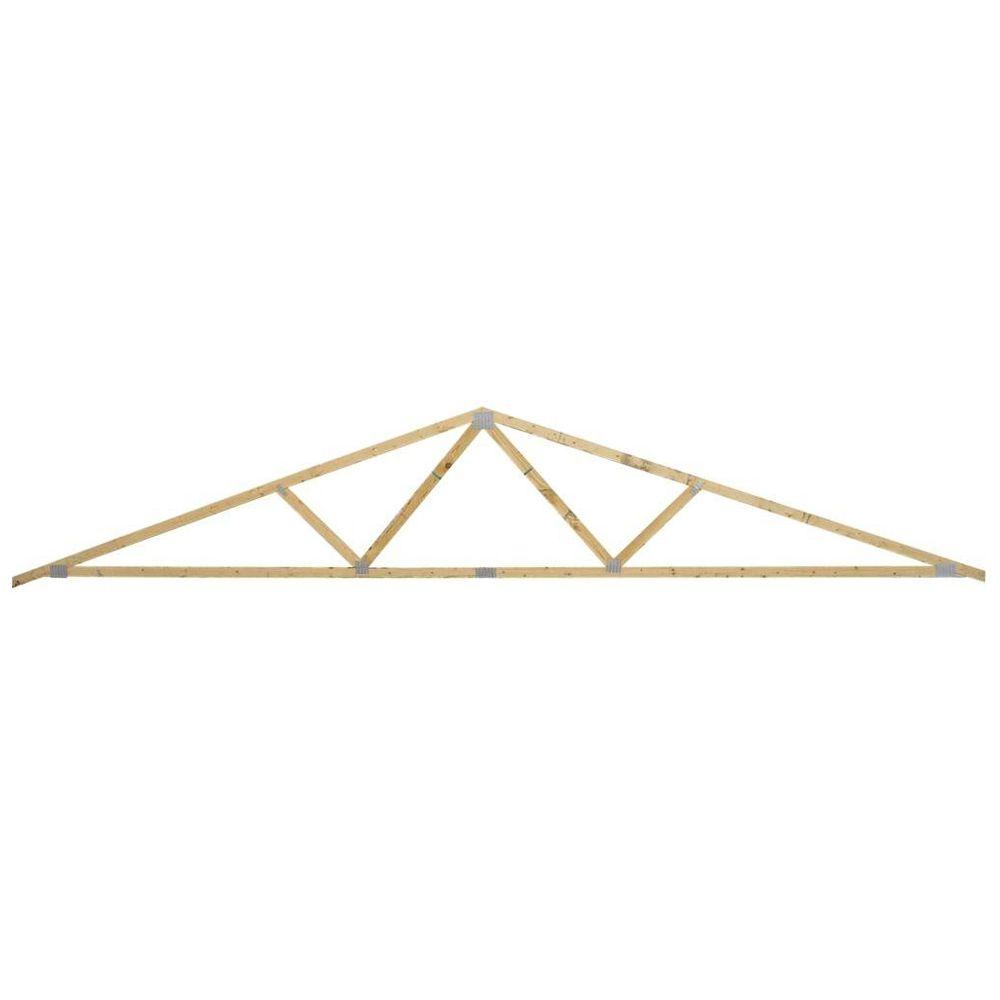 24 ft. 4/12 roof pitch 24 in. on center Roof Truss269520 The Home Depot