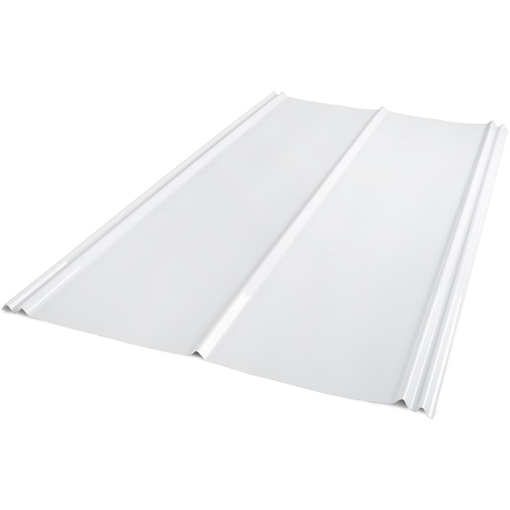 Suntuf 26 in. x 8 ft. Polycarbonate Roofing Panel in Clear-101697 - The