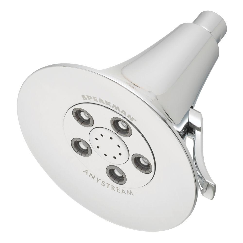 Speakman Hotel Pure 3Spray 4.15 in. Filtered Fixed Showerhead in Polished ChromeS2005HBF