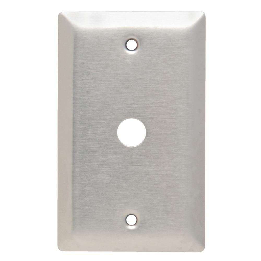 CE-TECH Telephone//ethernet Wall Plate Pack of five