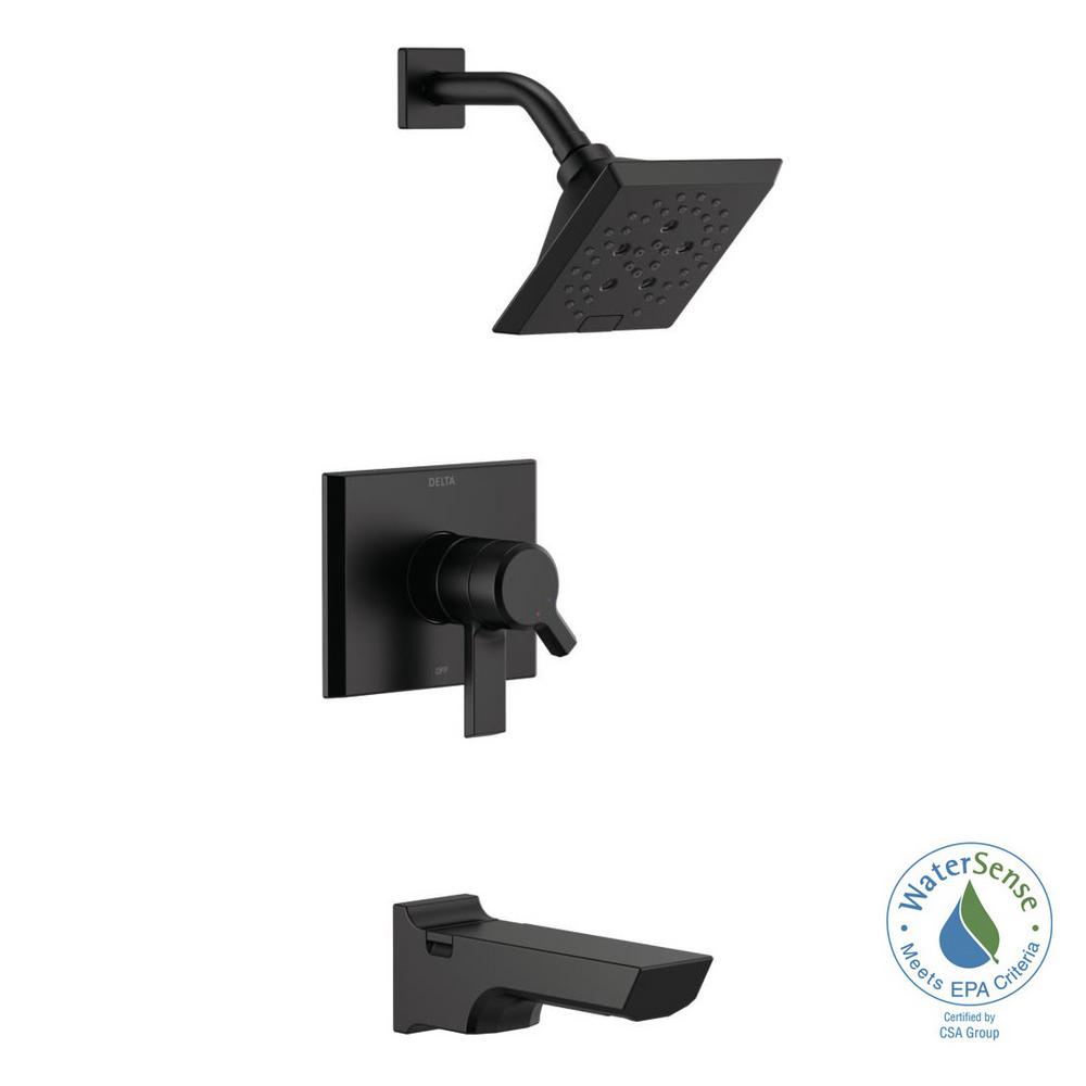 Delta Pivotal 1Handle WallMount Tub and Shower Trim Kit with