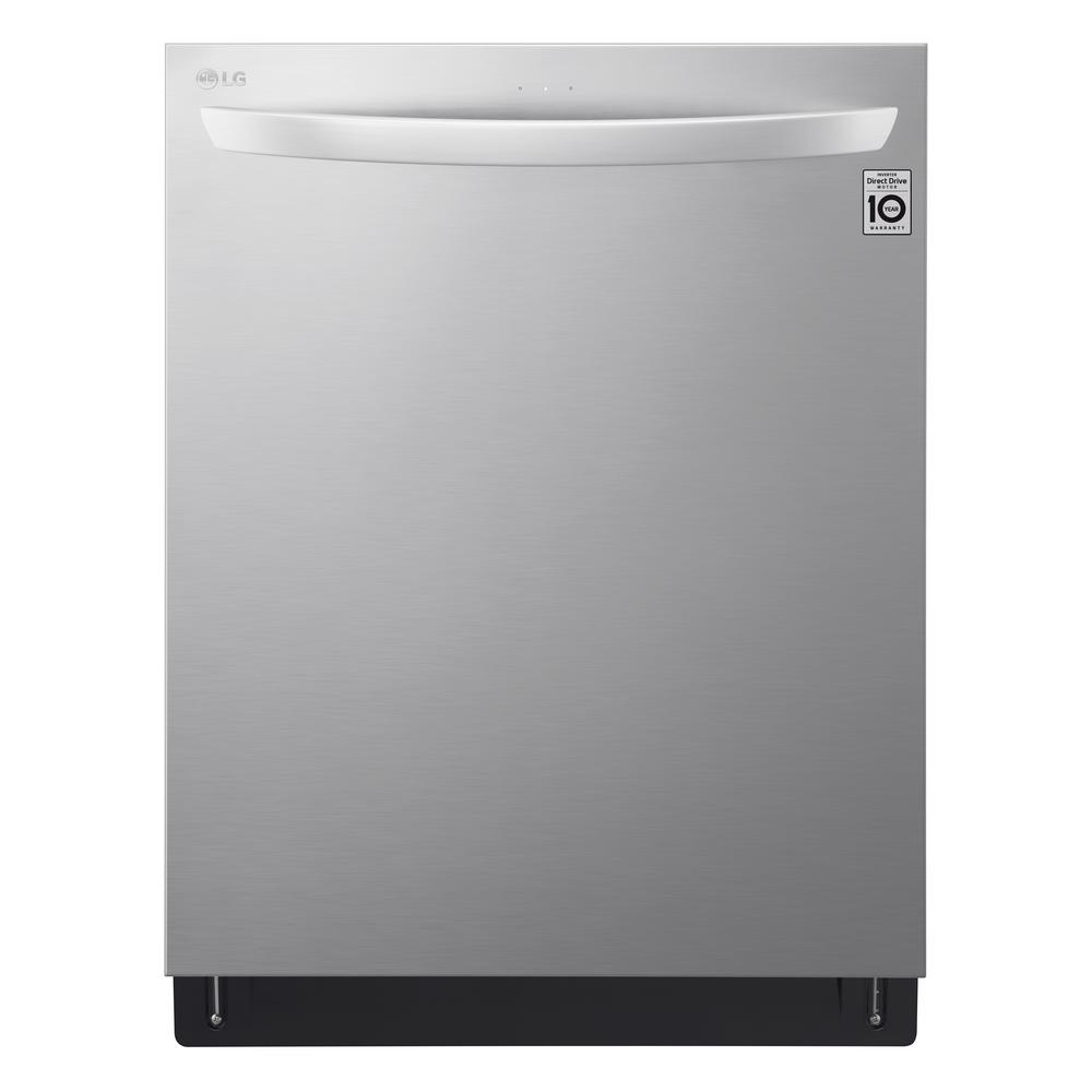 GE Adora Top Control Dishwasher in Stainless Steel with Stainless Steel