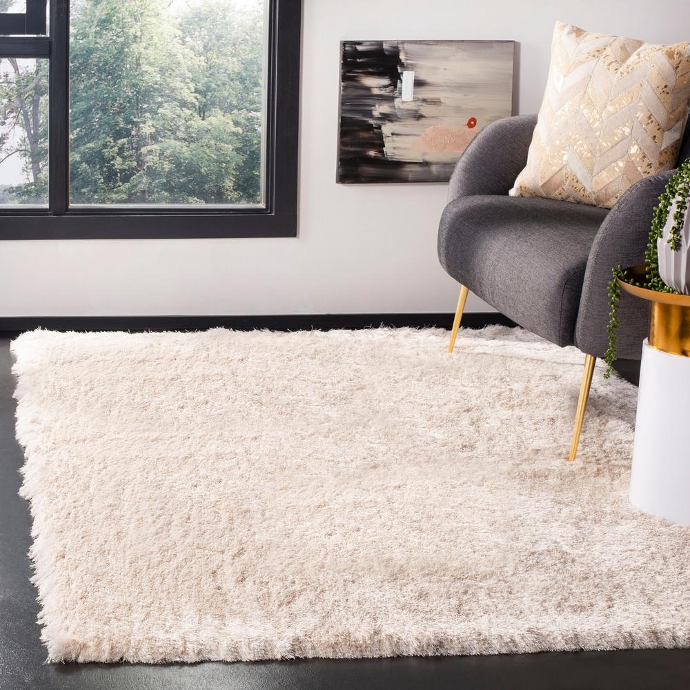 Fluffy Rugs Shaggy Area Rug Home Office Carpet Floor Mat Long Fur 12 Sizes Plain 
