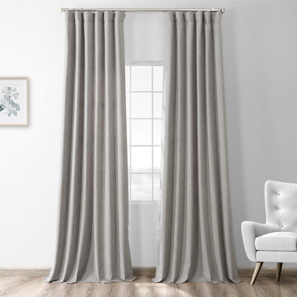Exclusive Fabrics Furnishings Steely Grey Gray Thermal Room