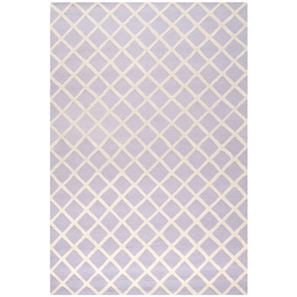 Safavieh Cambridge Lavender/Ivory 5 ft. x 8 ft. Area RugCAM134C5 The Home Depot