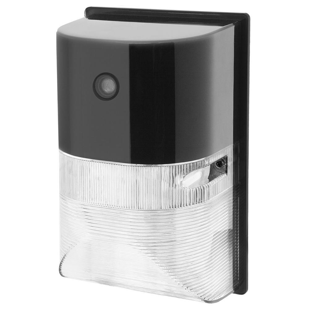 Designers Edge 35Watt Bronze Outdoor Dusk to Dawn Wall Mount Area Light with High Pressure