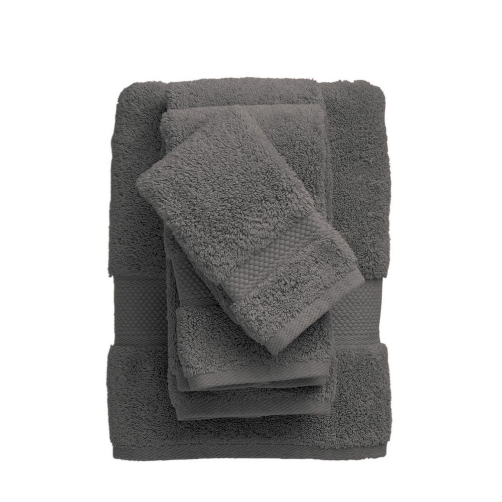 dark gray bath towels