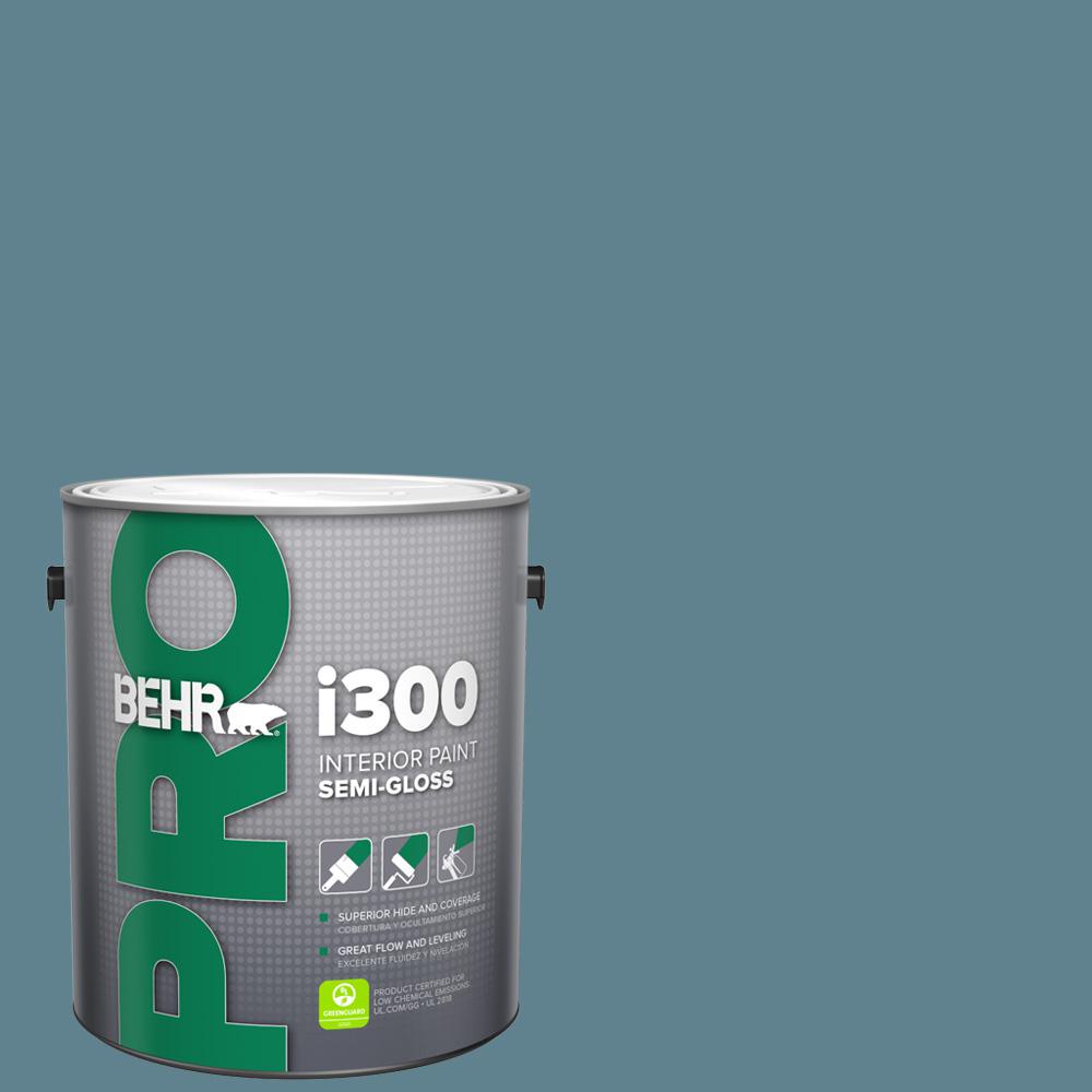 BEHR PRO 1 gal. S4705 Blueprint SemiGloss Interior PaintPR37301