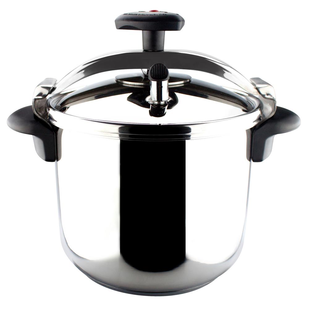 Magefesa Star 8 Qt. Stainless Steel Stovetop Pressure Cookers by Magefesa