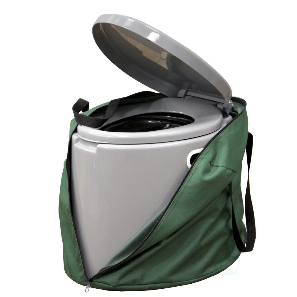 Playberg Portable Travel Toilet For Camping And Hiking With Bag Non Electric Waterless