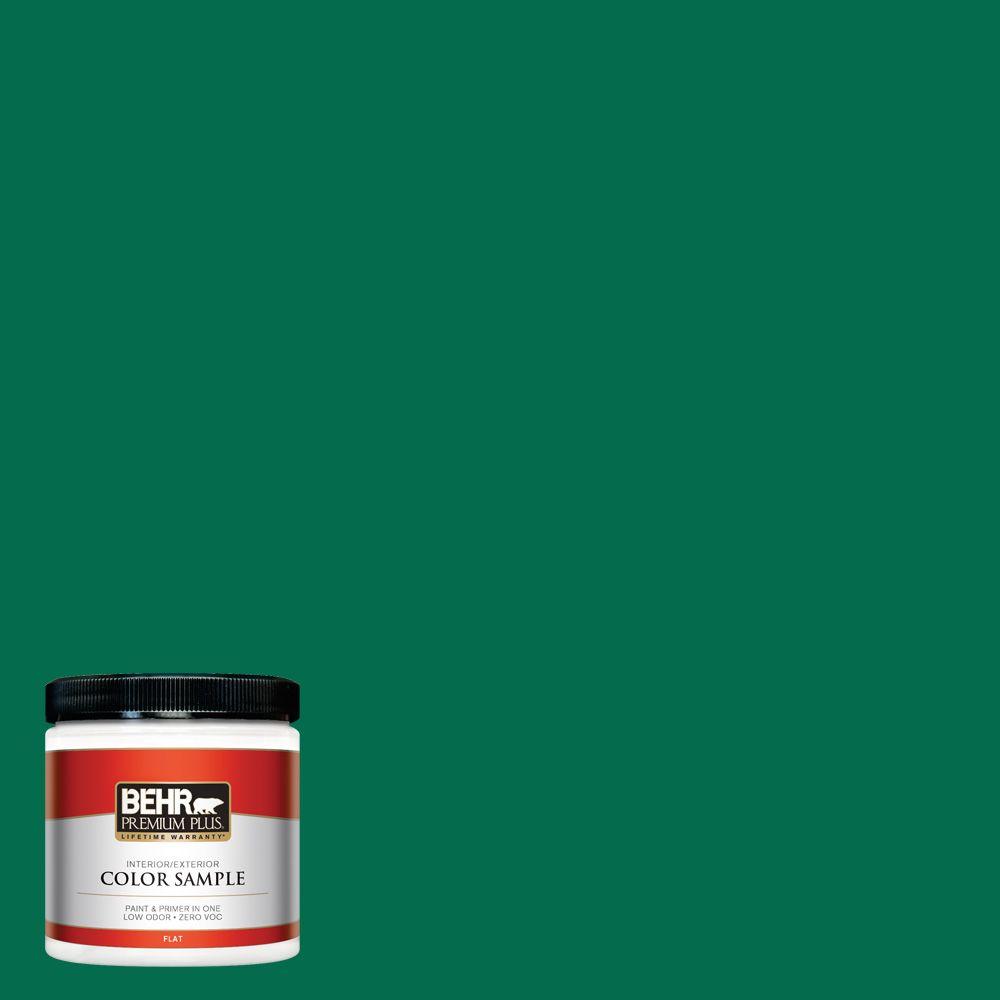 Behr Premium Plus 8 Oz S H 470 Precious Emerald Flat Interior S H 470 Precious Emerald Flat Interior Exterior