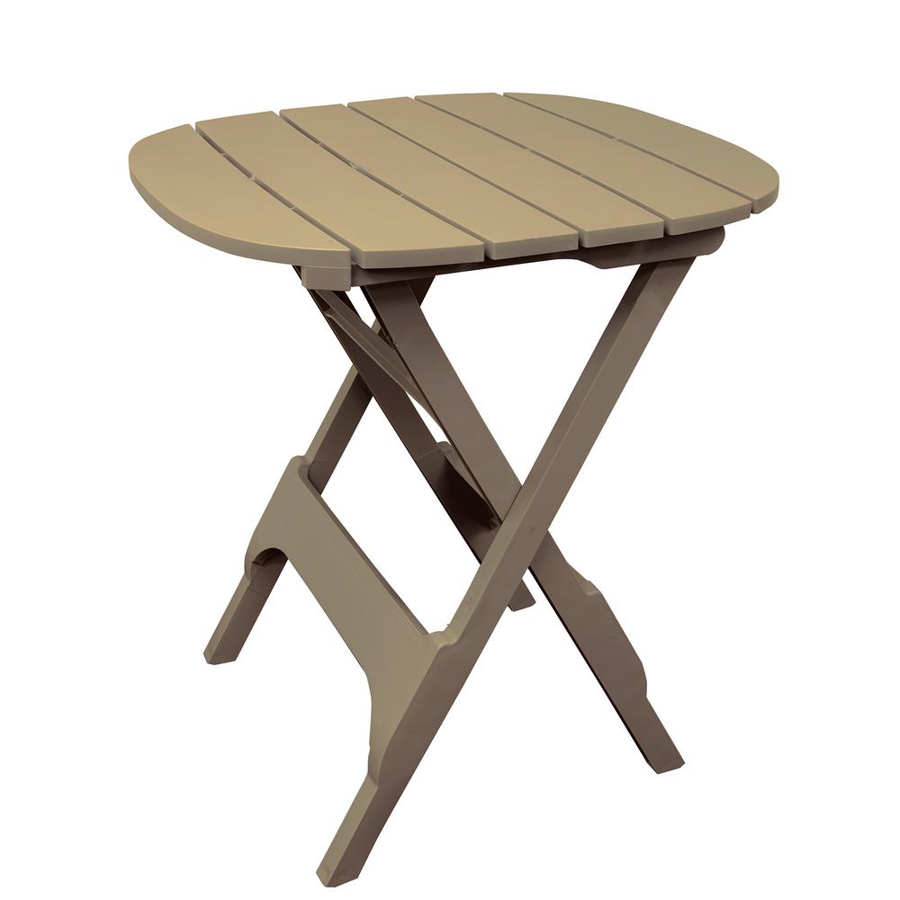 Portobello - Set of 4 + Freebie Adams Manufacturing Quik-Fold Cafe Table,