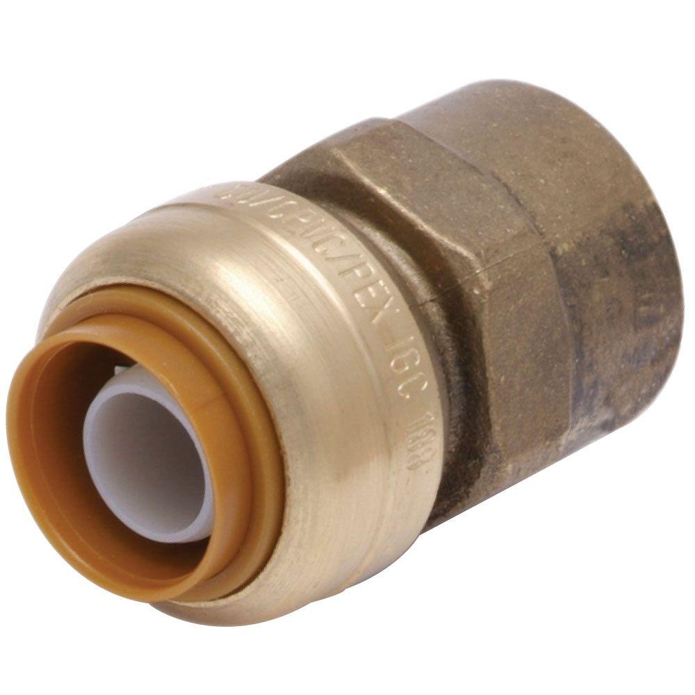 Sharkbite 3 4 In Push To Connect X Fip Brass Adapter Fitting U088lfa