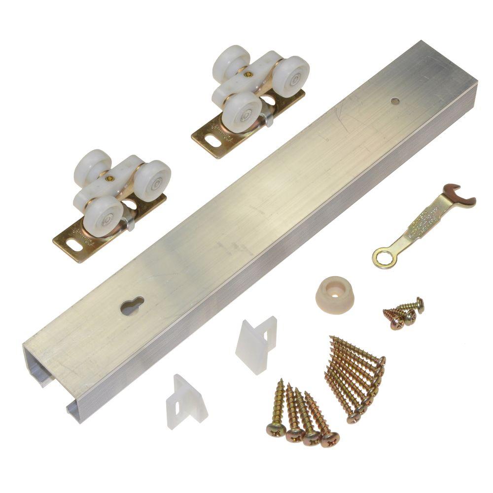 Johnson Hardware 100PD Series Single Pocket Door Hardware Set100721DR