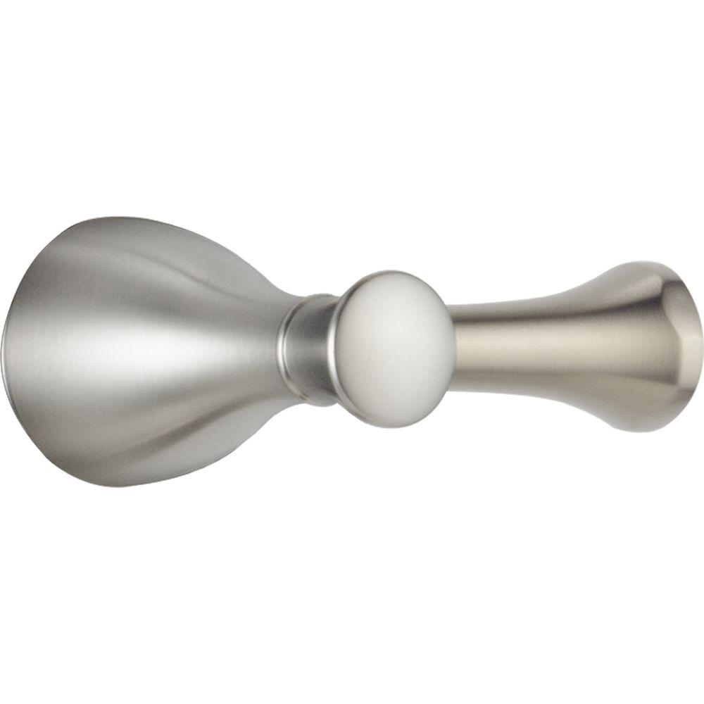 Stainless Delta Faucet H740ss Lockwood Single Metal Lever Handle