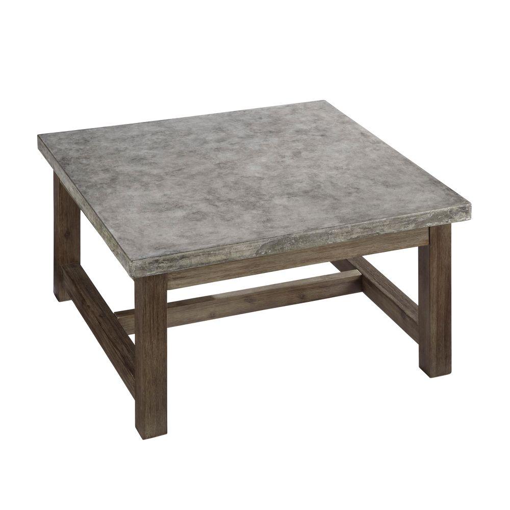 Home Styles Concrete Chic Acacia Coffee Table 5133 21 The