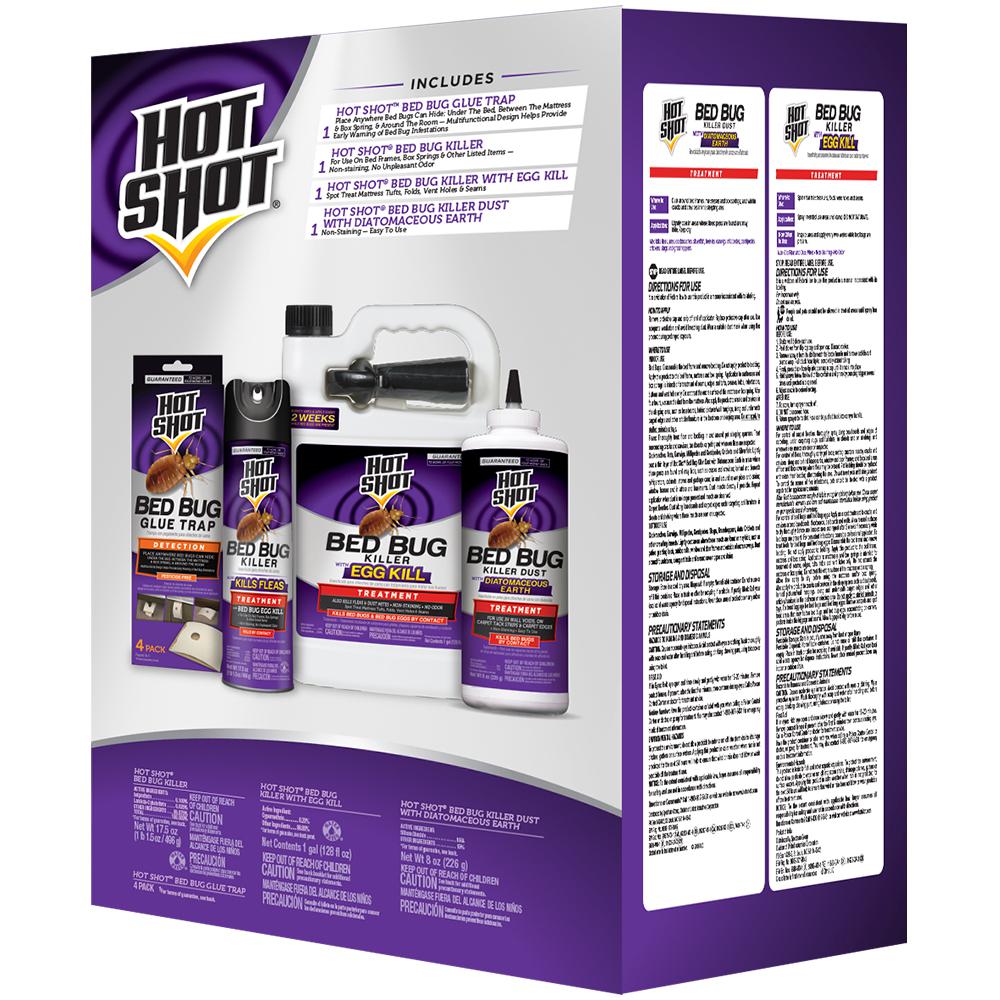 Hot Shot Bed Bug Detection And Treatment Kit Hg 96522 2 The Home Depot