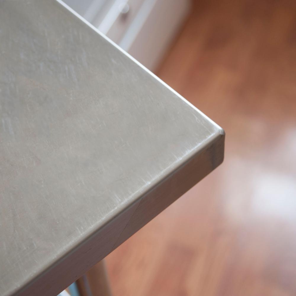 Sportsman Stainless Steel Kitchen Utility Table With Bottom Shelf