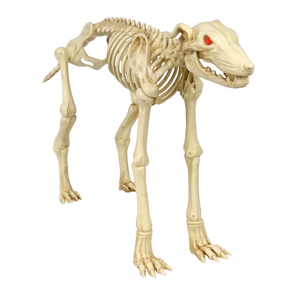 3 ft Animated LED Skeleton Greyhound
