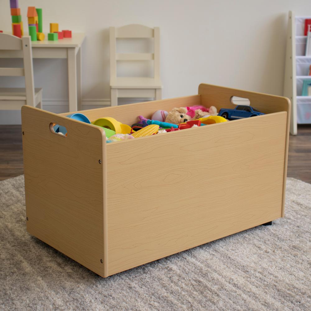 rolling toy chest