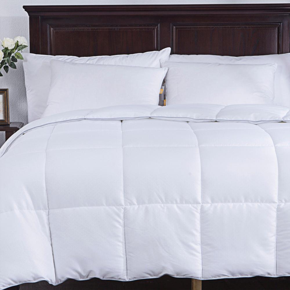 Puredown Year Round Warmth White Twin Down Alternative Comforter