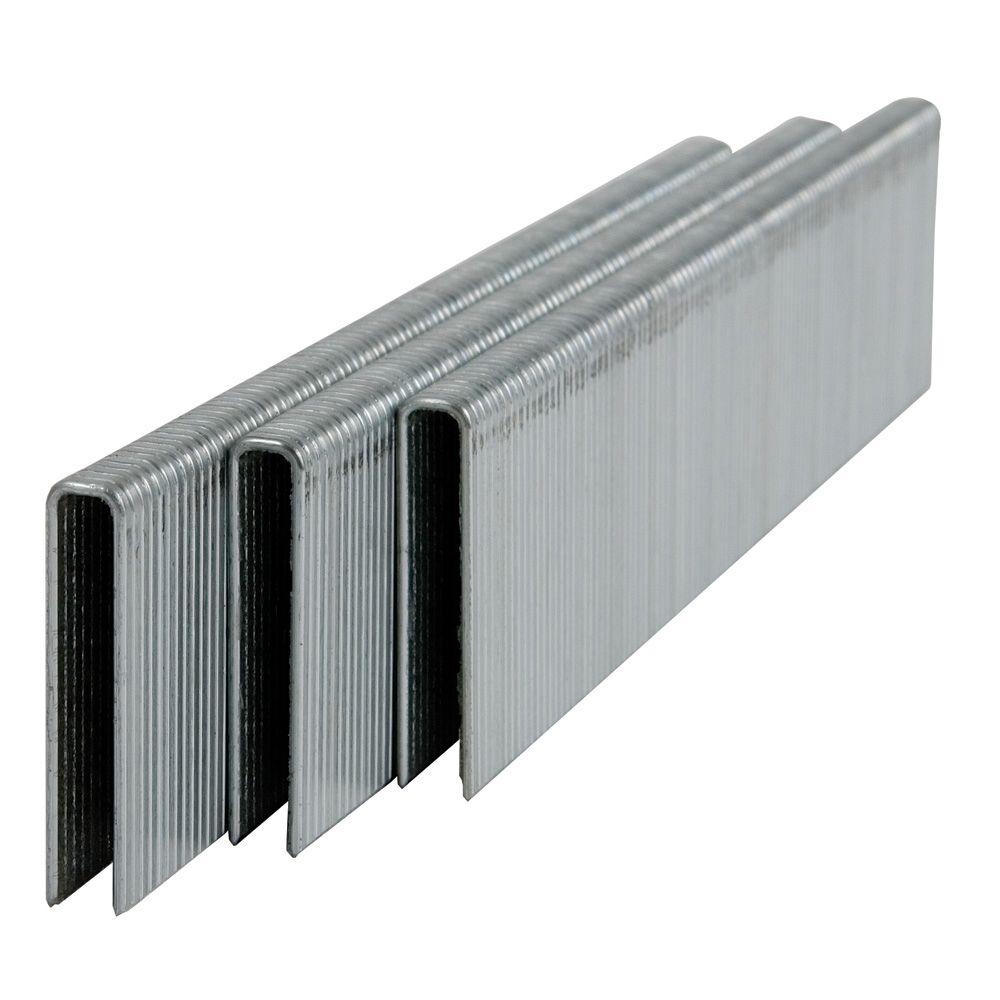 Narrow Crown Galvanized Staples 