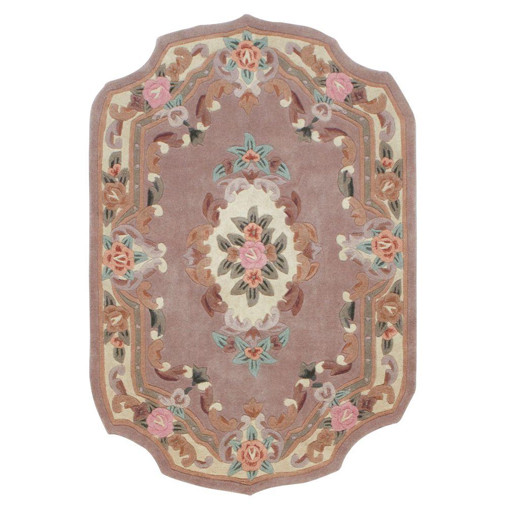 Home Decorators Collection Imperial Shell Beige 4 ft. x 6 ft. Shape Area Rug0294375840 The