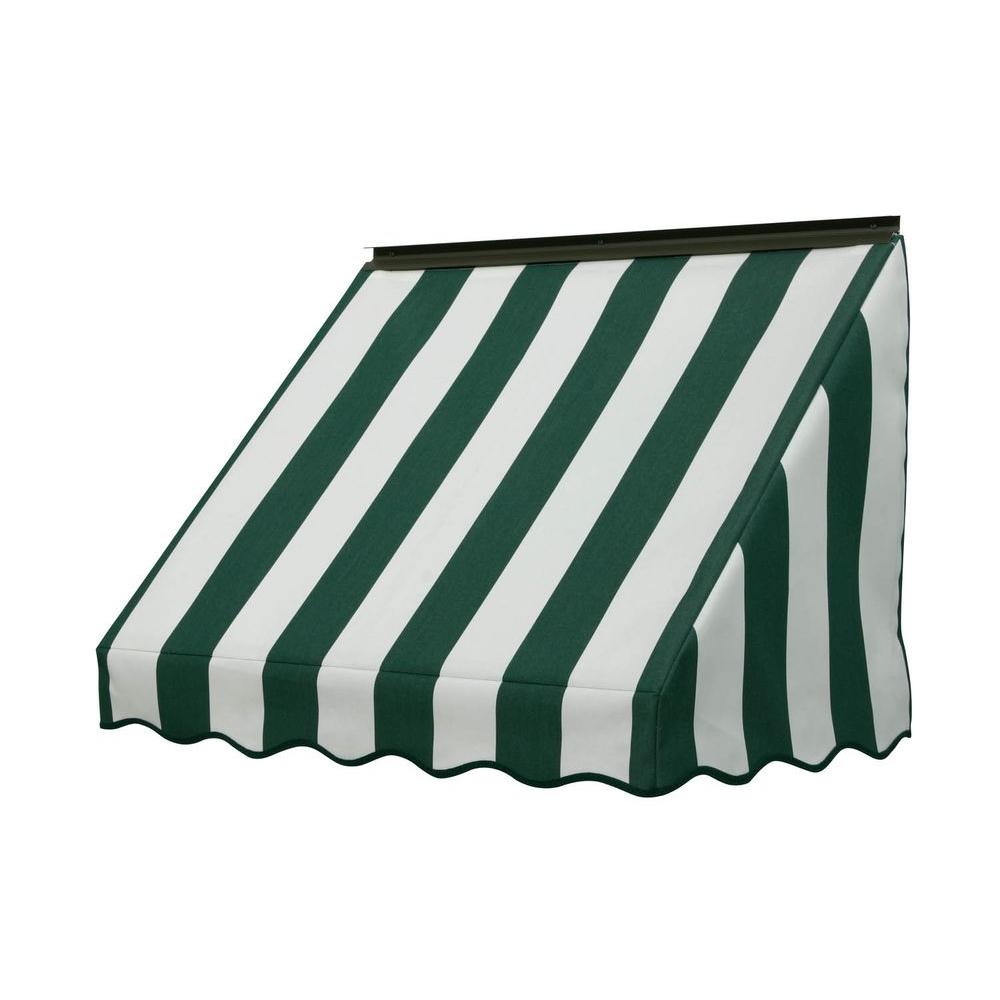 NuImage Awnings 3 ft. 3700 Series Fabric Window Awning (23 in. H x 18