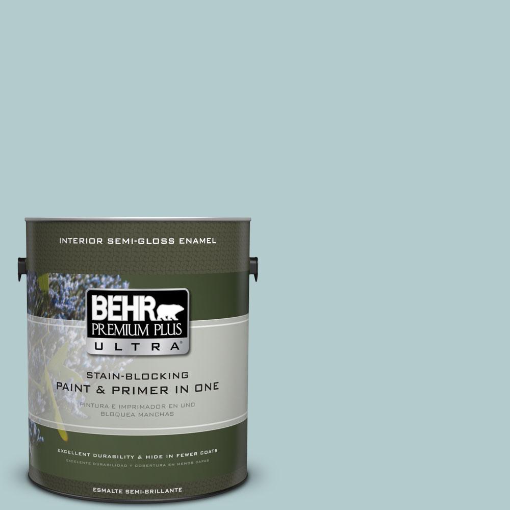 BEHR Premium Plus Ultra 8 oz. #UL220-8 Clear Pond Interior ... BEHR Premium Plus Ultra 8 oz. #UL220-8 Clear Pond Interior ...