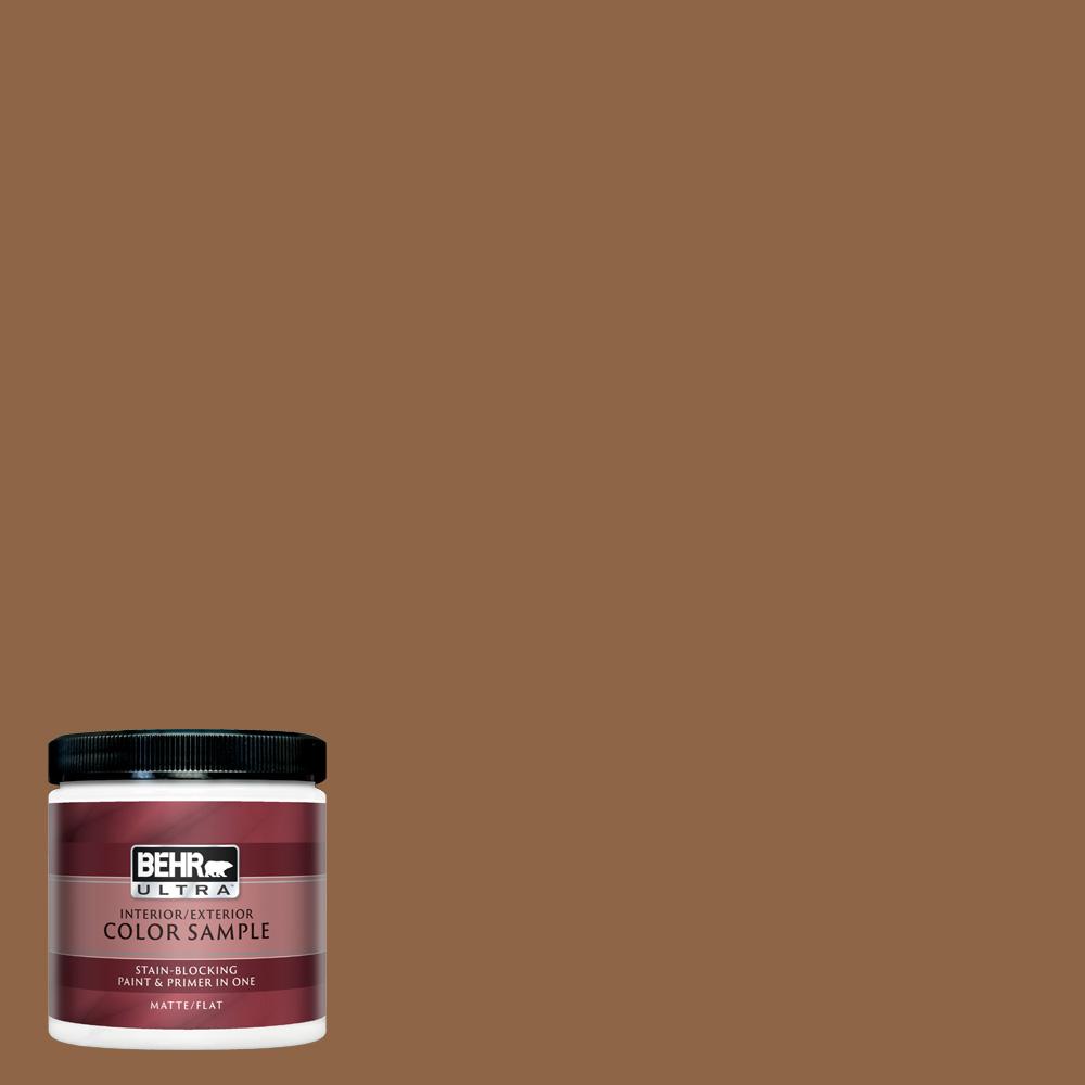Behr Ultra 8 Oz 270f 7 English Saddle Matte Interior Exterior Paint And Primer In One Sample Behr Ultra 8 Oz 270f 7 English Saddle Matte Interior Exterior Paint And Primer In One Sample