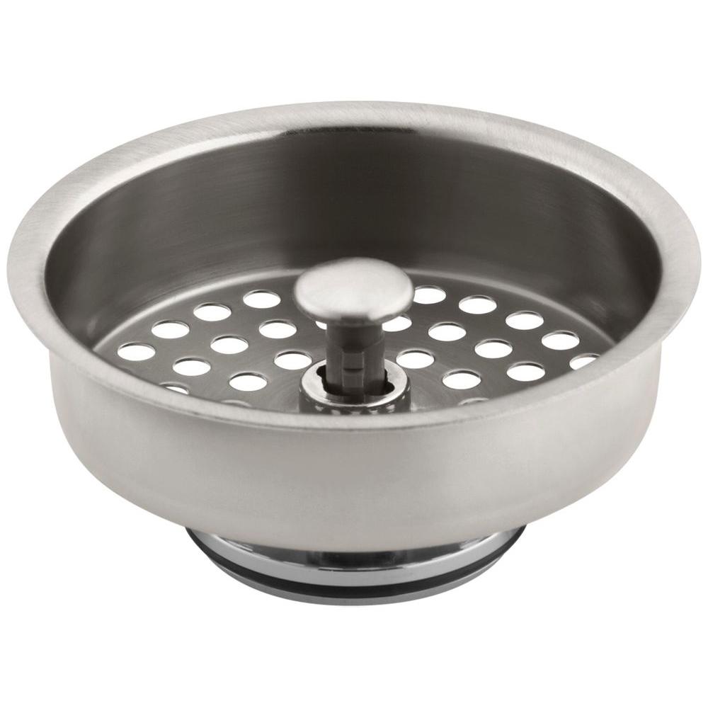 Kohler Duostrainer 3 5 In Basket Strainer Vibrant Stainless Kohler Duostrainer 3 5 In Basket Strainer Vibrant Stainless Steel