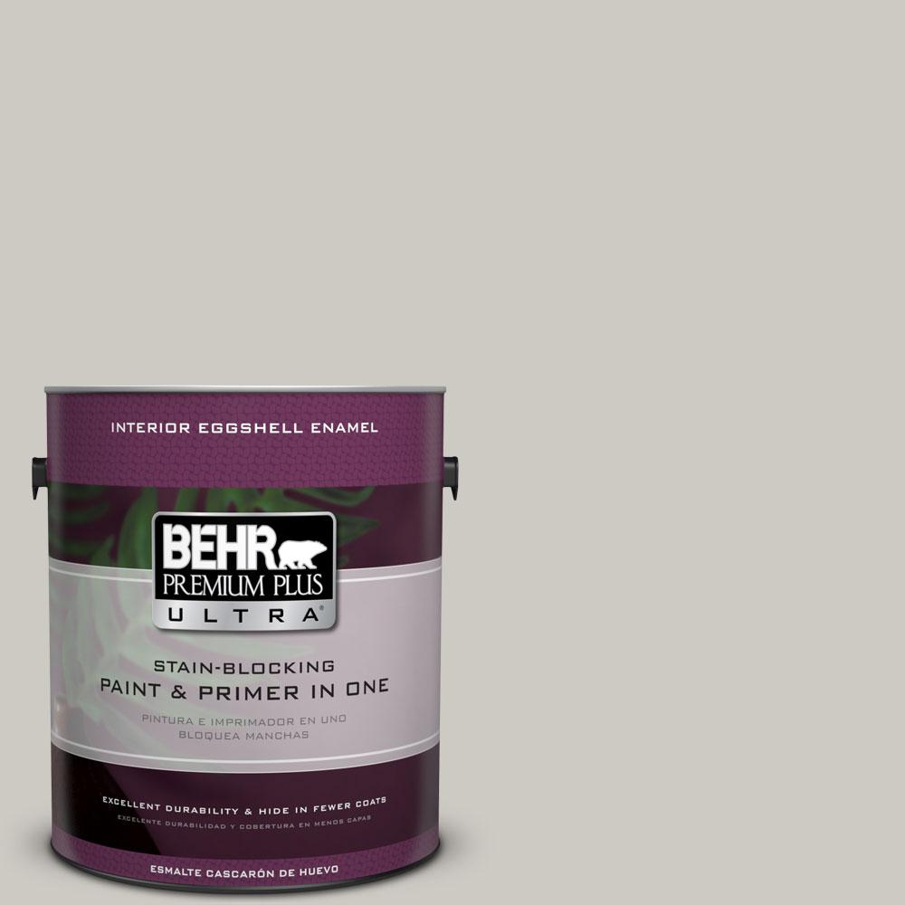 BEHR Premium Plus Ultra 1 Gal 790C 3 Dolphin Fin Eggshell Enamel   Dolphin Fin Behr Premium Plus Ultra Paint Colors 275001 64 300 